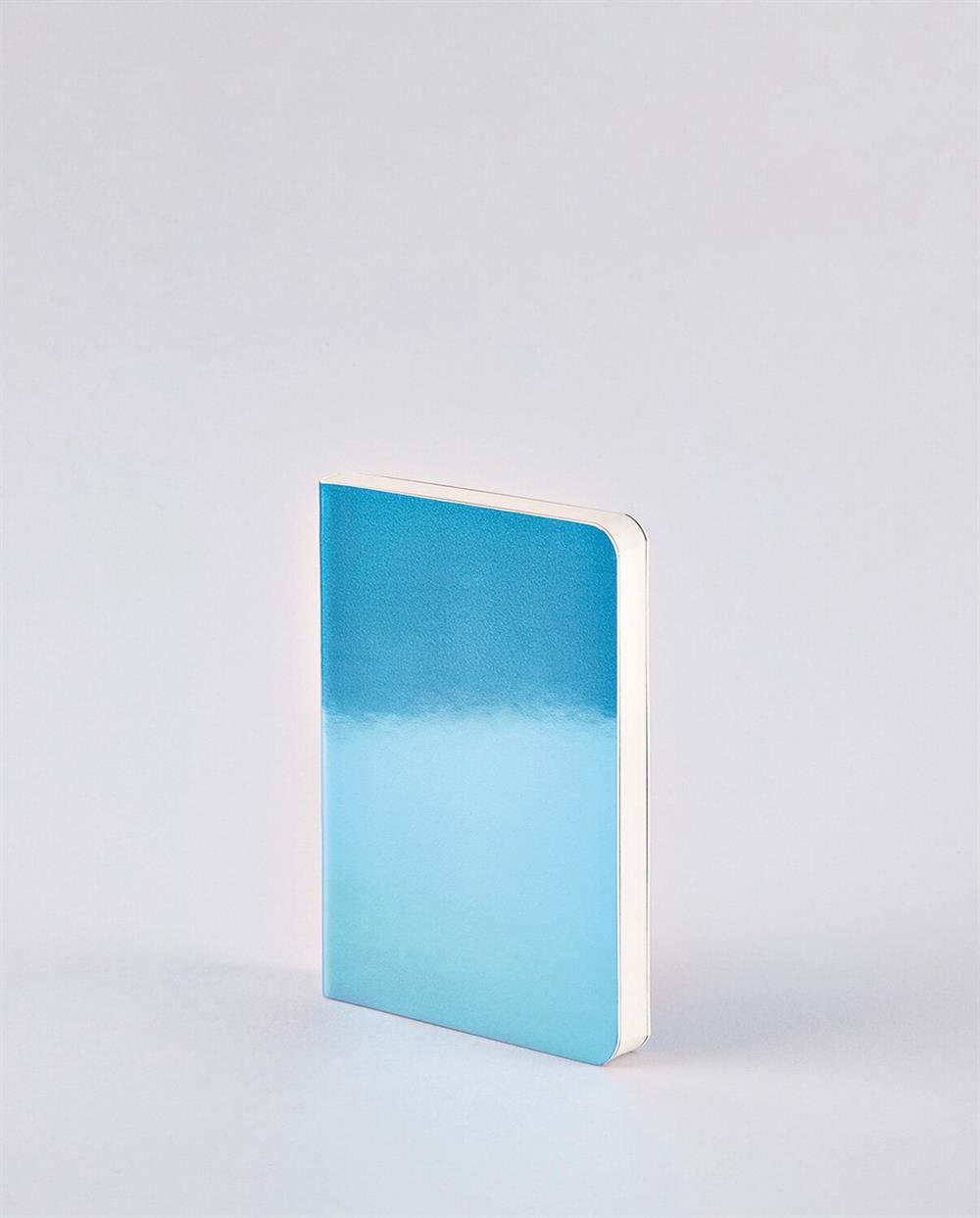 Nuuna Flexcover Pearl S Blue Noktalı Defter