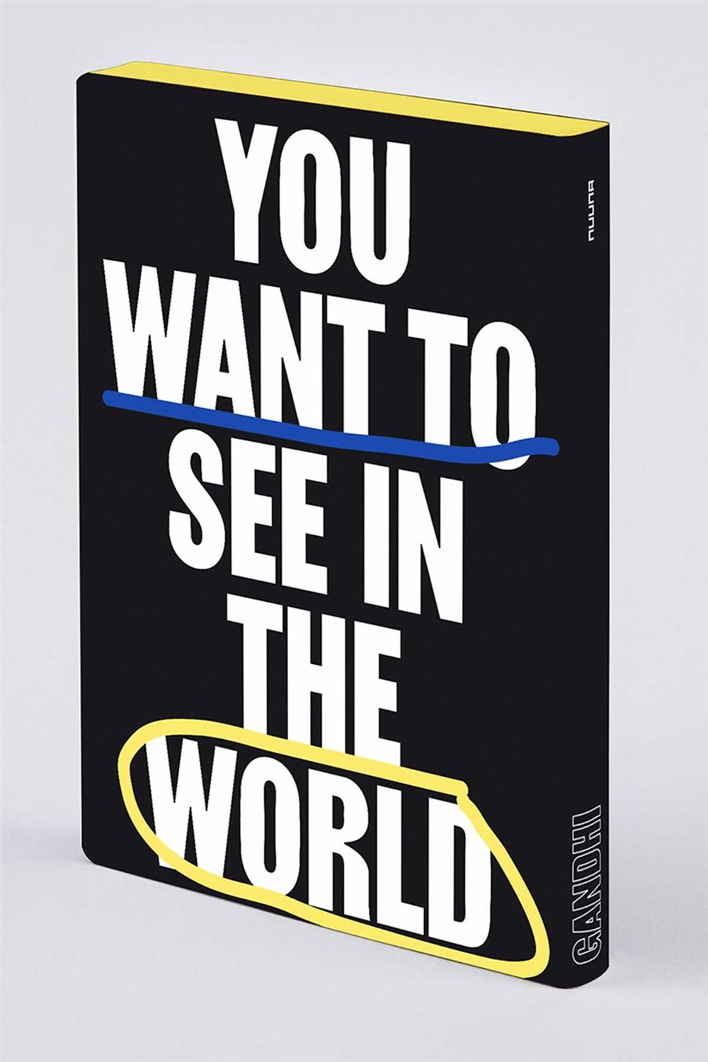 Nuuna  Graphic L - BE THE CHANGE  Defter