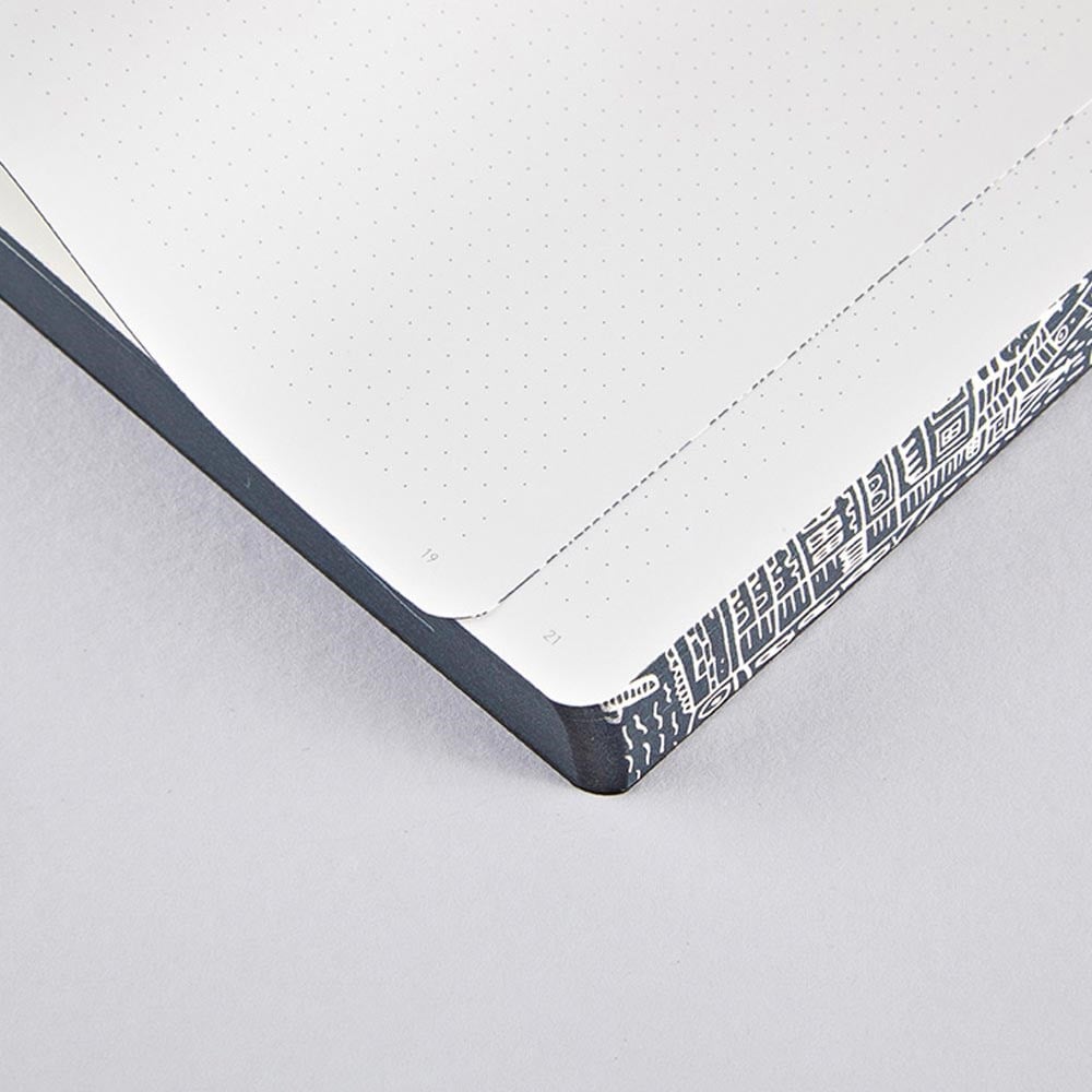 Nuuna Graphic L Noktalı Defter - London