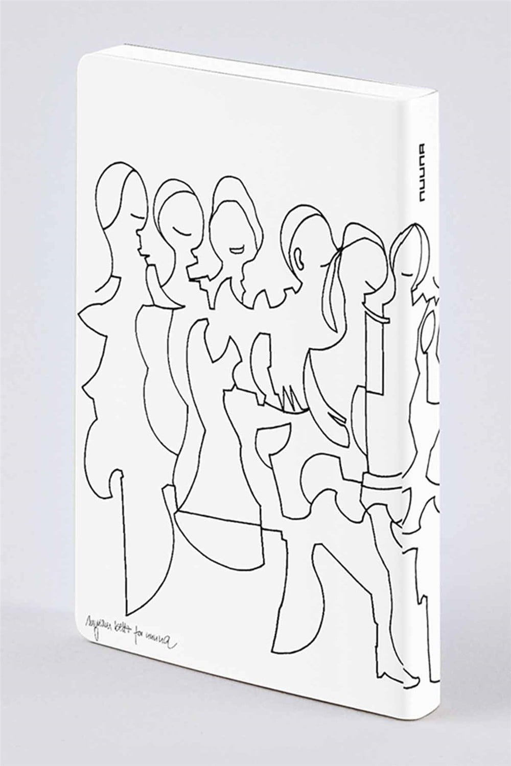 Nuuna Graphic S - FRIENDS BY MYRIAM BELTZ  Defter