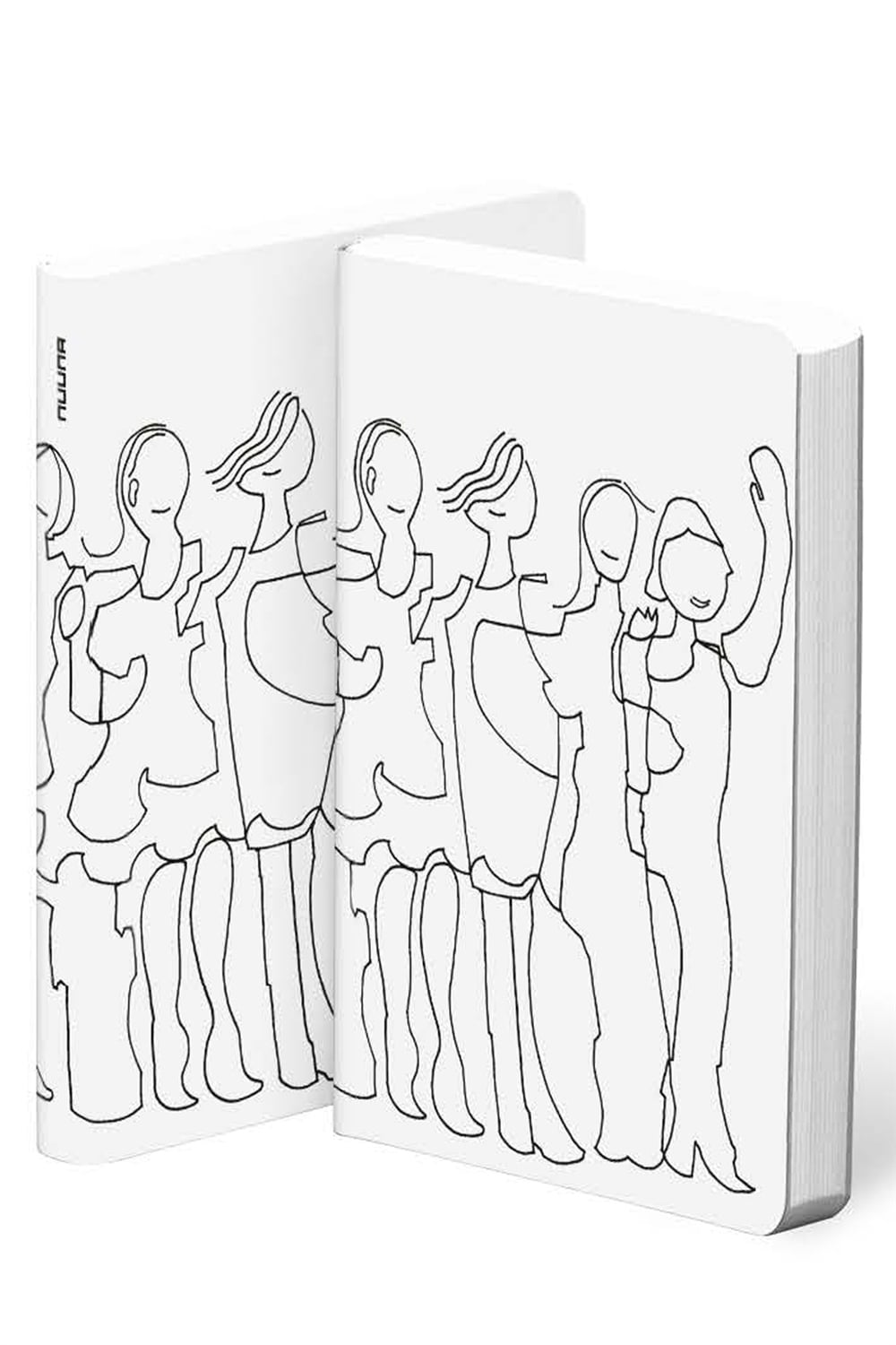 Nuuna Graphic S - FRIENDS BY MYRIAM BELTZ  Defter