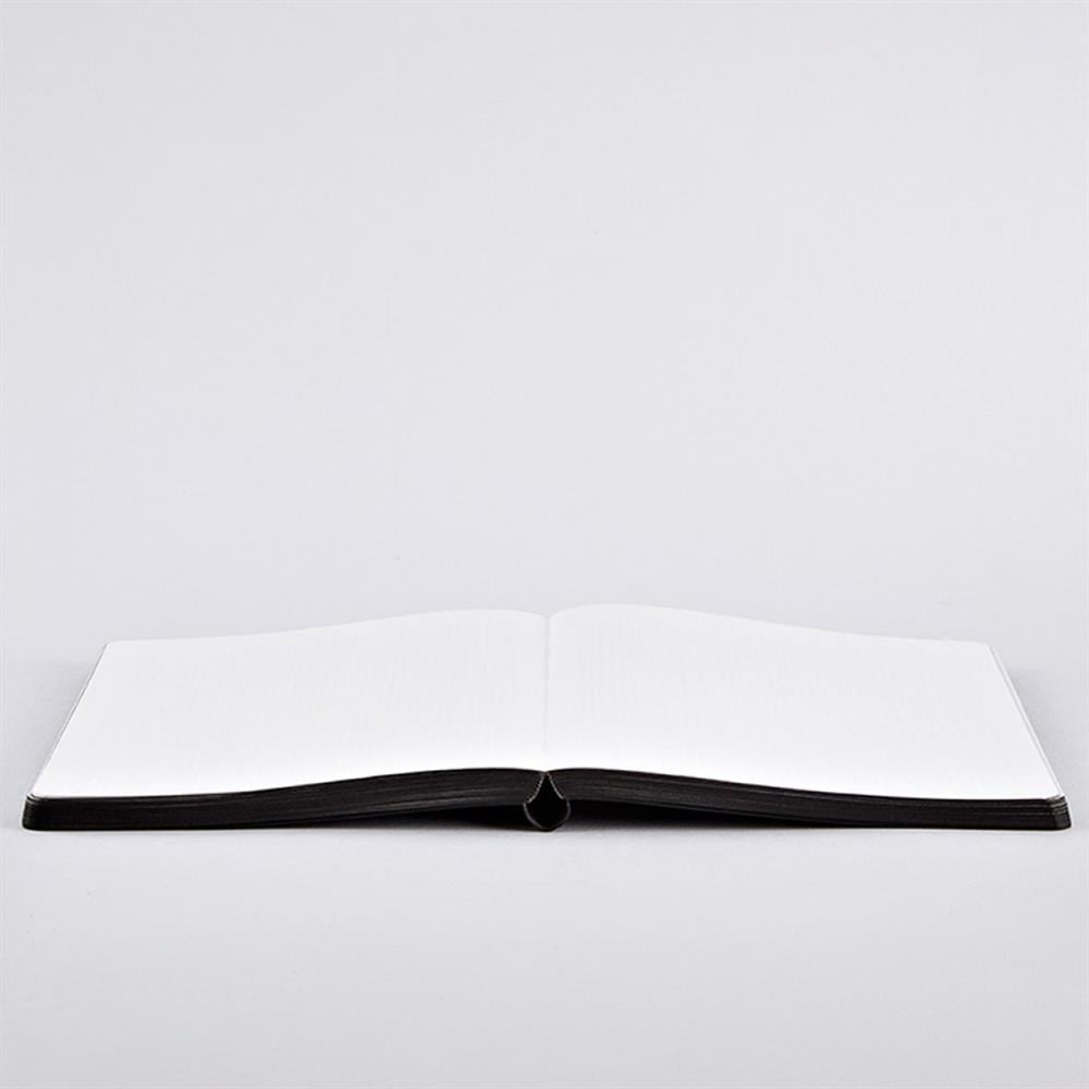 Nuuna Gri Noktalı A5 Defter Voyager Black