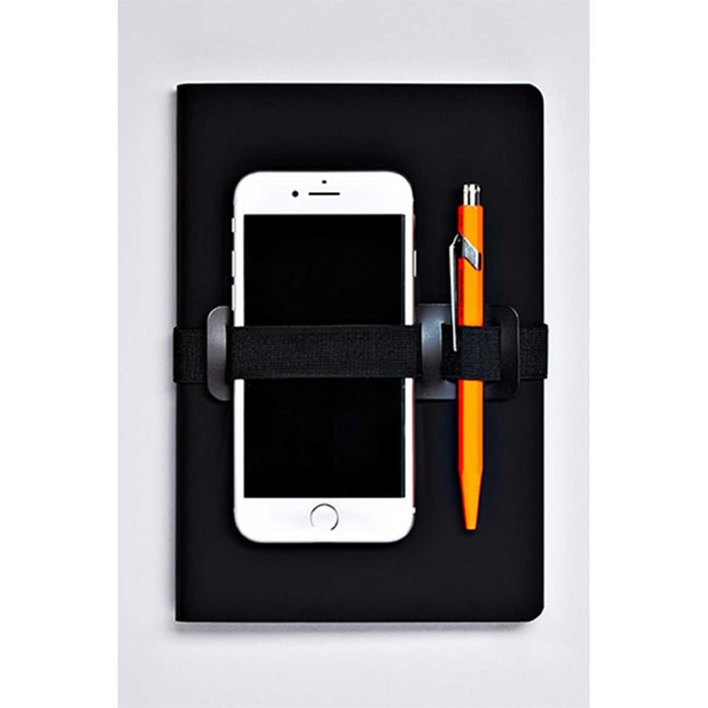 Nuuna Gri Noktalı A5 Defter Voyager Black