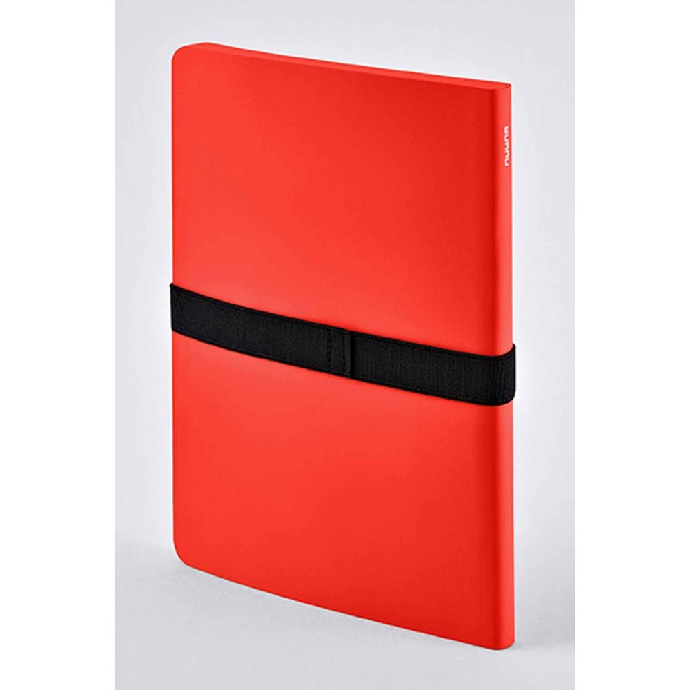 Nuuna Not White Kırmızı - Çizgisiz A5 Defter