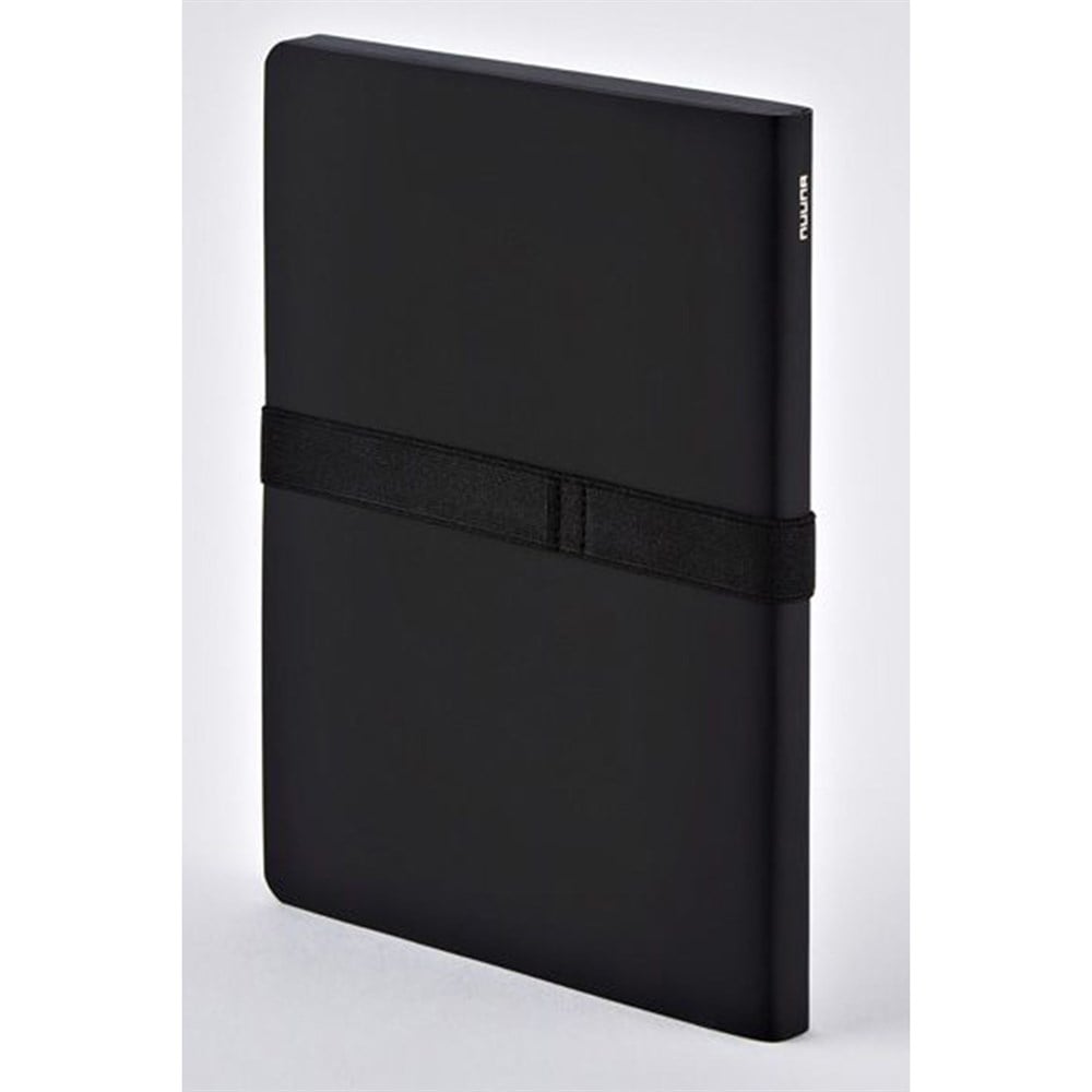 Nuuna Not White Siyah - Çizgisiz A5 Defter