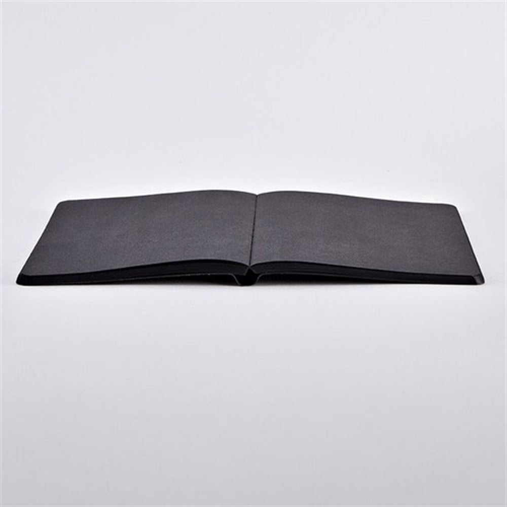 Nuuna Not White Siyah - Çizgisiz A5 Defter