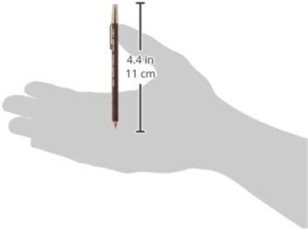 Ohto Wood Sharp Mini Mekanik Kurşun Kalem 0.5mm Bordo APS-350ES