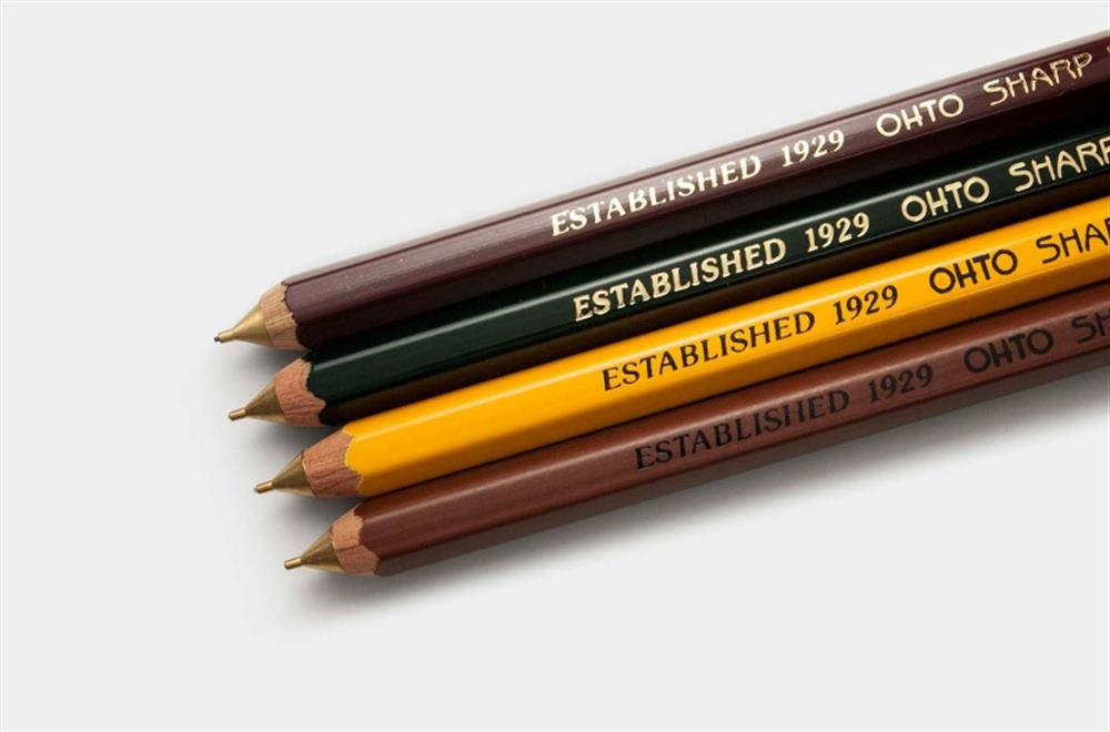 Ohto Wooden Versatil Kalem 0.5Mm Naturel Aps-280E