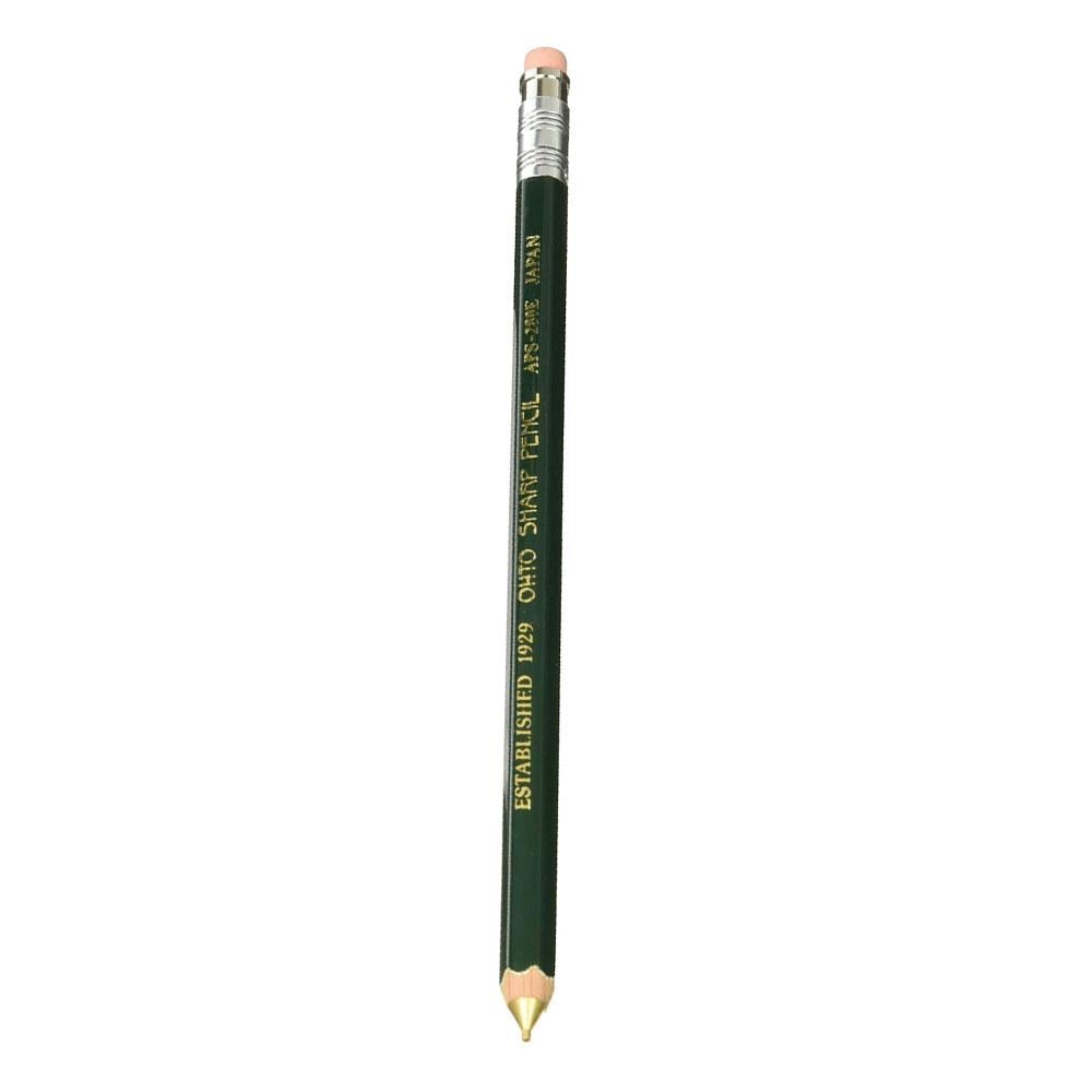 Ohto Wooden Versatil Kalem 0.5Mm Yeşil Aps-280E