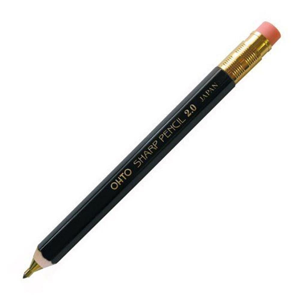 Ohto Wooden Versatil Kalem 2.0mm Siyah APS-680E