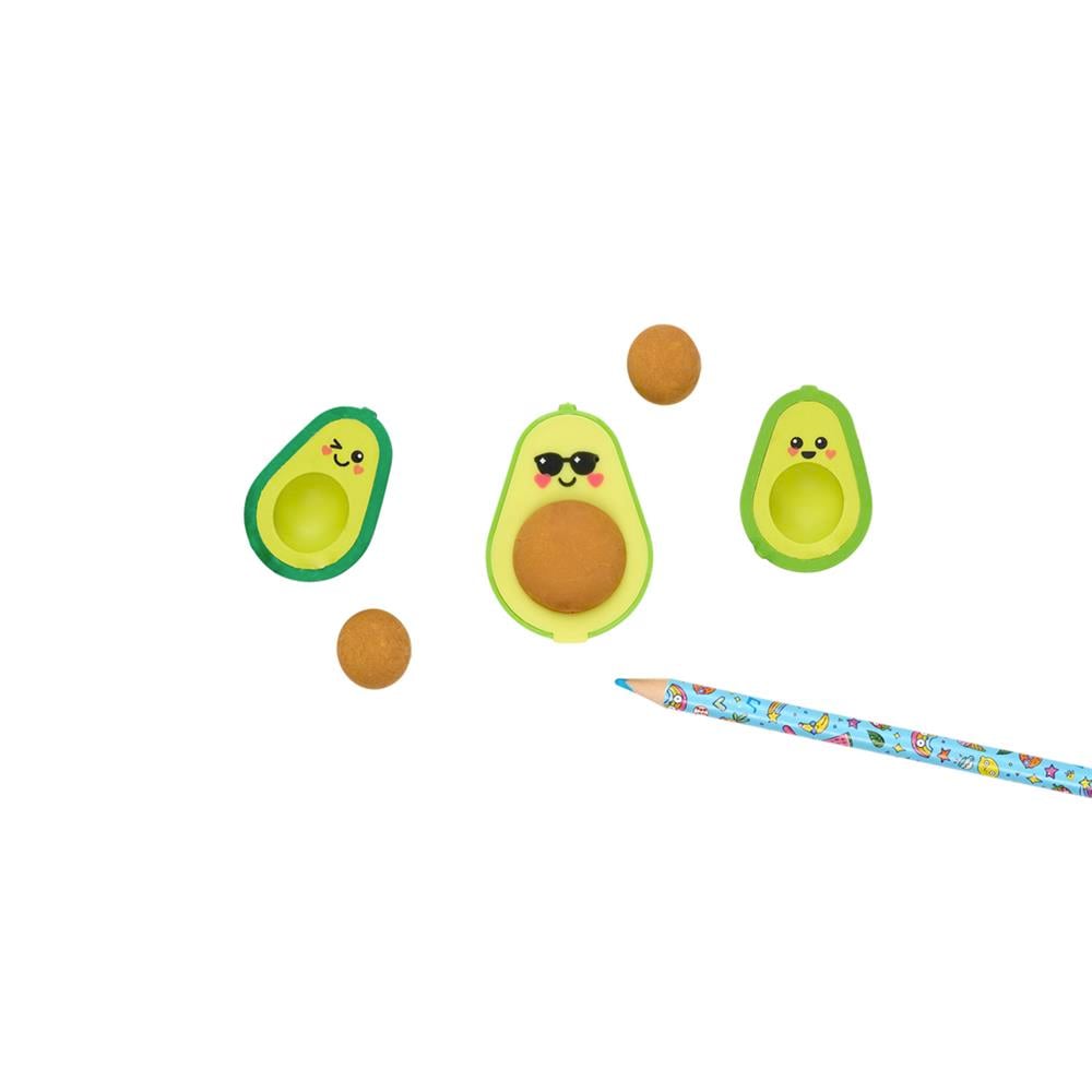 Ooly Avocado Love Silgi & Kalemtraş 3’lü Set