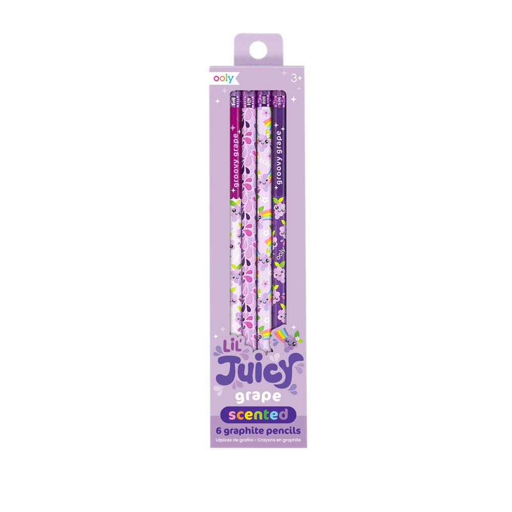 Ooly Lil Juicy Üzüm Kokulu 6lı Kurşun Kalem Seti