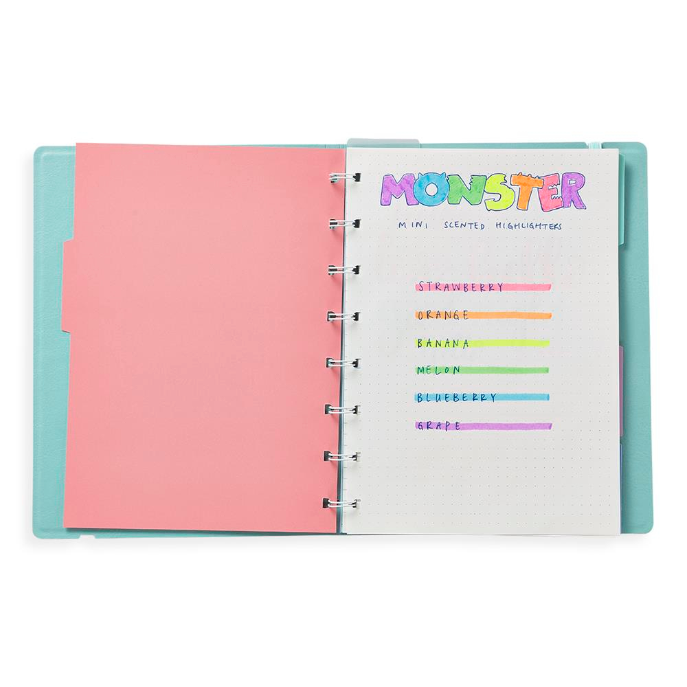 Ooly Monster Mini Kokulu 6lı Highlighter