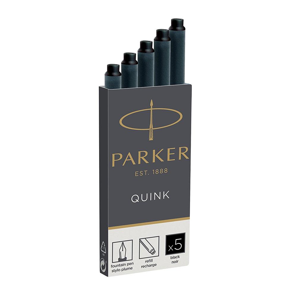 Parker Quink 5li Kartuş Siyah