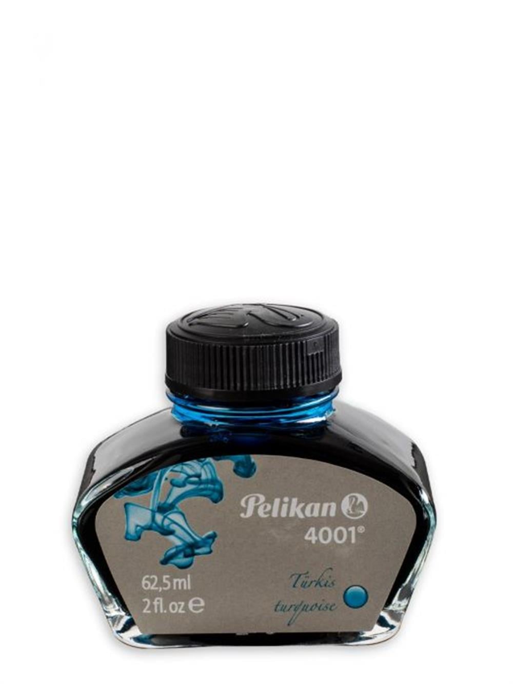 Pelikan 4001 Brilliant Turkuaz Şişe Mürekkep 62,5 ml
