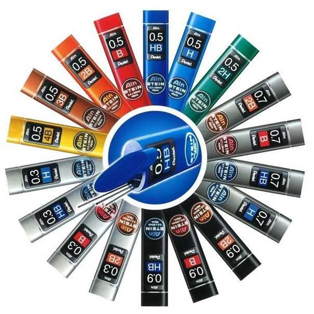 Pentel Ain Stein  0.3 mm HB 40'lı Uç