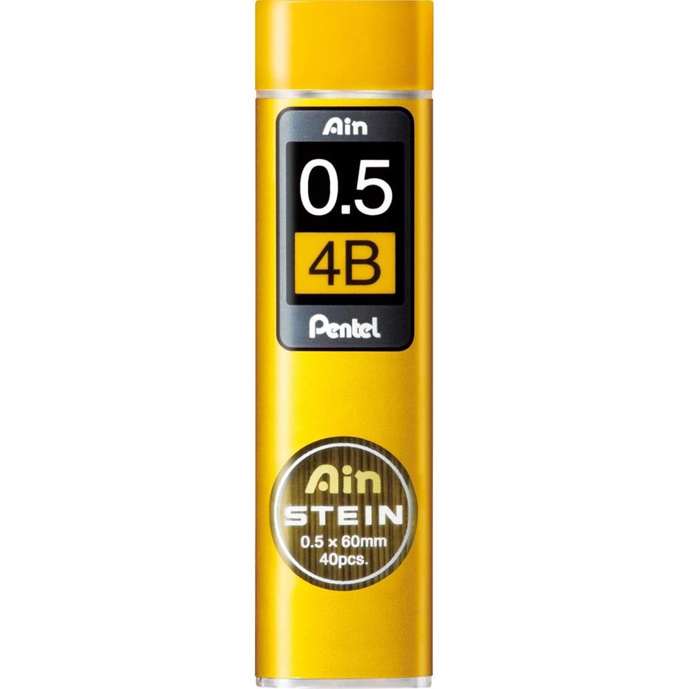 Pentel Ain Stein  0.5 mm 4B 40'lı Uç