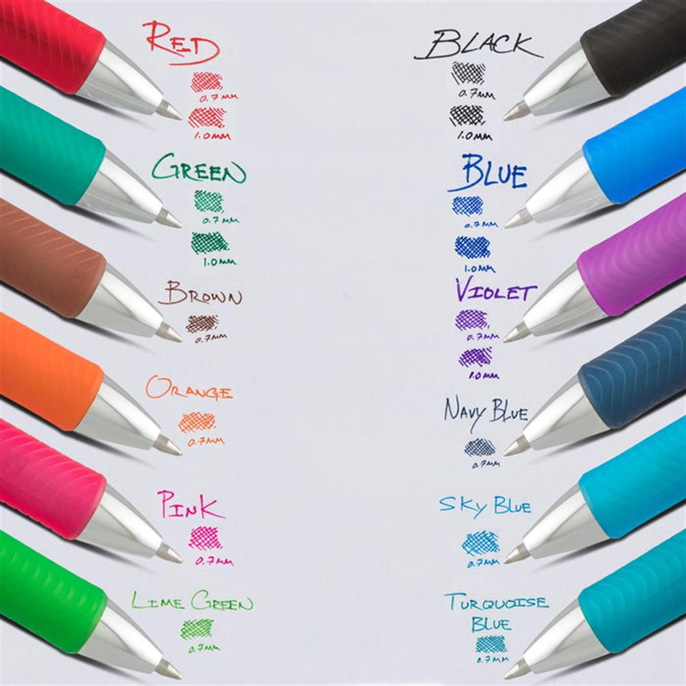 Pentel EnerGel Deluxe RTX Jel Mürekkepli 12'li Set