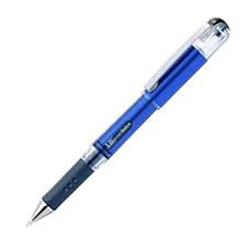 Pentel Hybrid Gel Grip DX  1.0 mm İmza Jel Kalem Mavi 