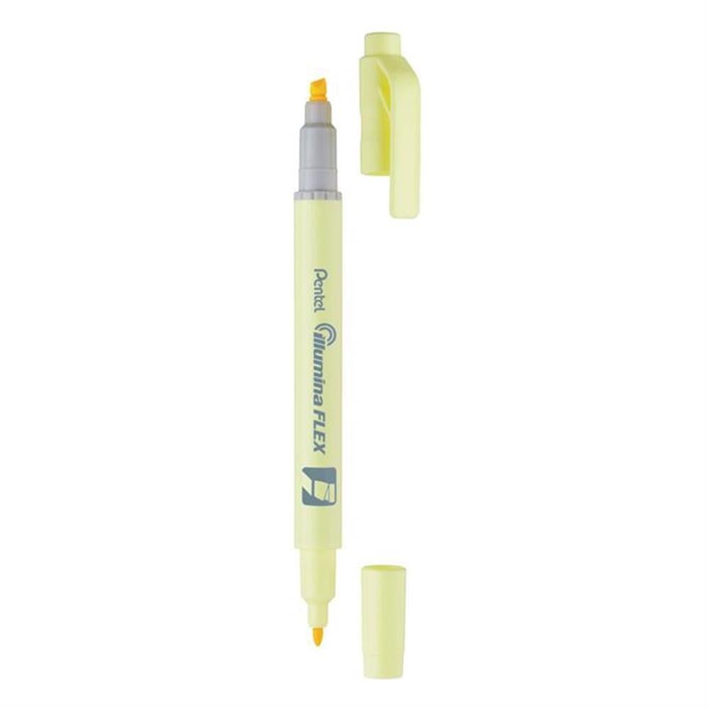 Pentel Marker İllumina Flex Pastel Kalem Sarı