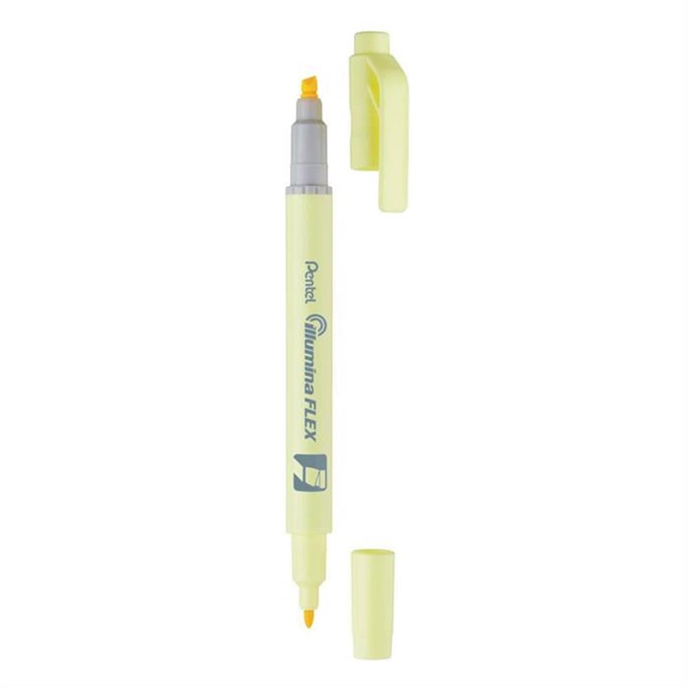 Pentel Marker İllumina Flex Pastel Kalem Sarı