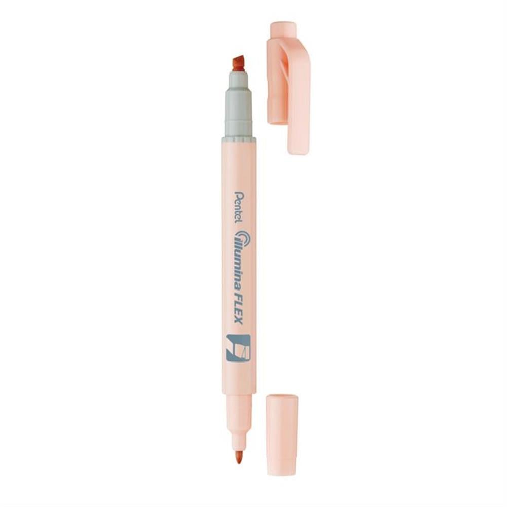 Pentel Marker İllumina Flex Pastel Kalem Açık Turuncu