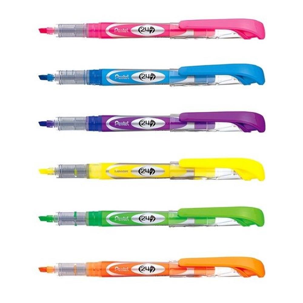 Pentel SL-12 Fosforlu Kalem Pembe