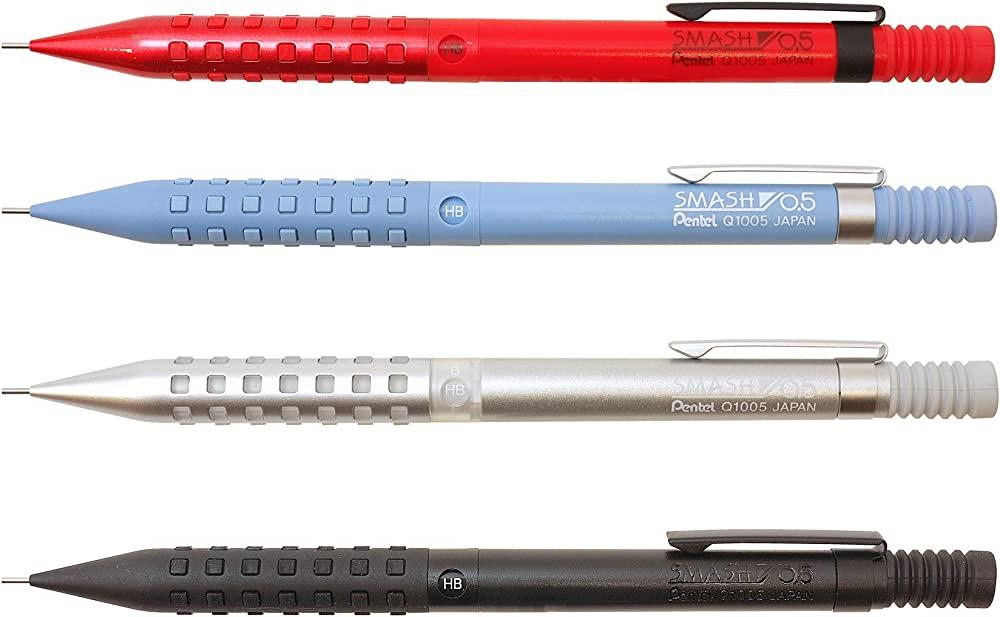 Pentel Smash Q1005 Kırmızı 0.5 Mekanik Uçlu Kalem