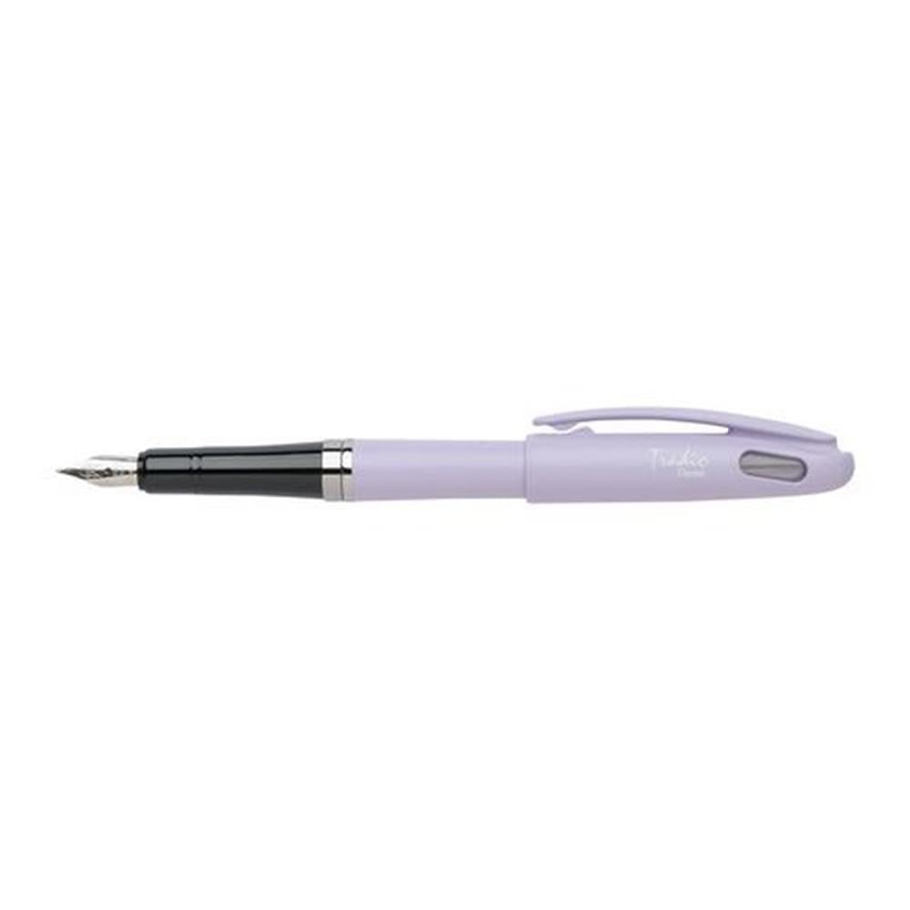 Pentel Stylo Tradio Dolma Kalem F Uç Mor