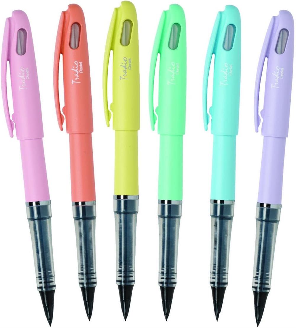 Pentel Stylo Tradio Dolma Kalem F Uç Turuncu