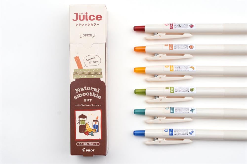 Pilot Juice Classic Color Jel Kalem Seti 6'lı 10th Anniversary Limited Edition 0.5 mm Natural Smoothie Set