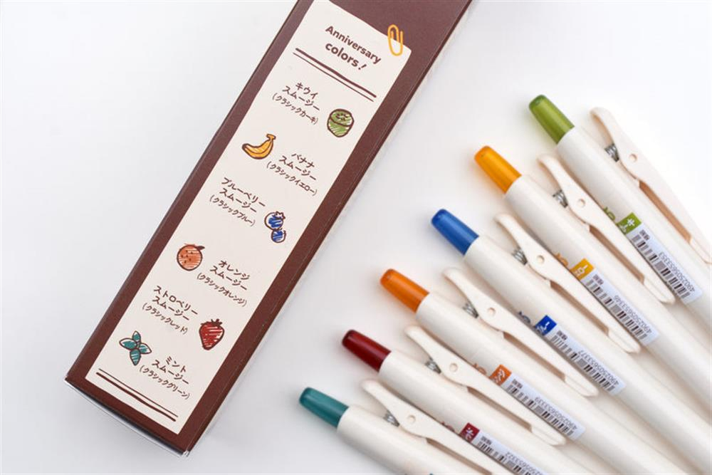 Pilot Juice Classic Color Jel Kalem Seti 6'lı 10th Anniversary Limited Edition 0.5 mm Natural Smoothie Set