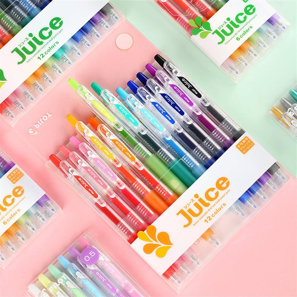 Pilot Juice Gel Pen - 6 Colour Set - 0.5 mm 