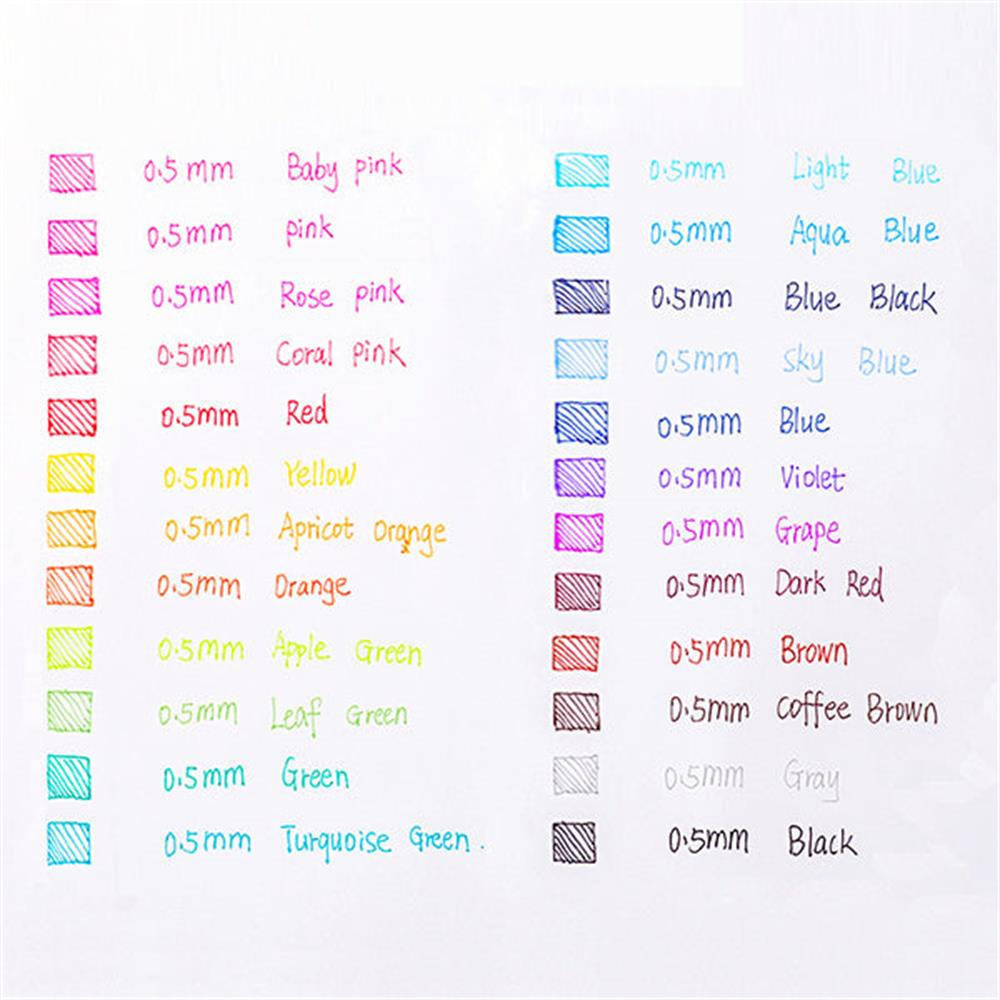 Pilot Juice Gel Pen - 6 Colour Set - 0.5 mm -2