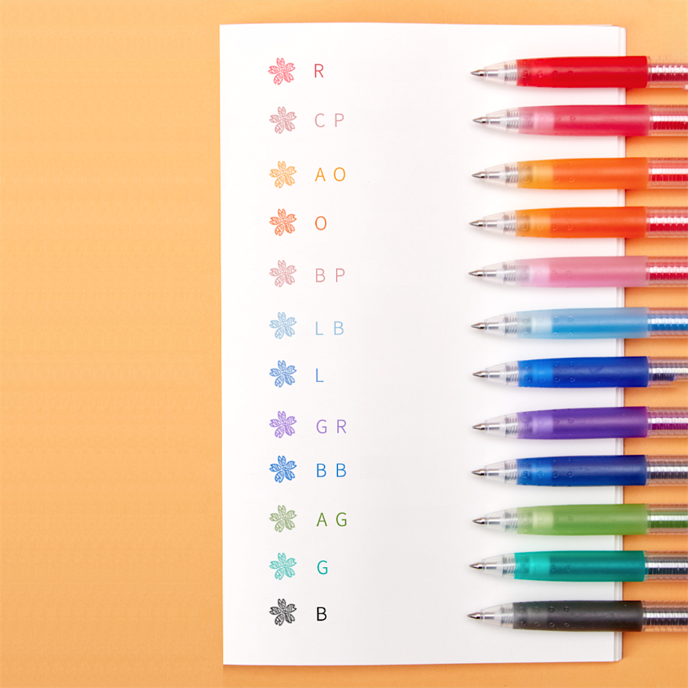 Pilot Juice Gel Pen - 6 Colour Set - 0.5 mm 