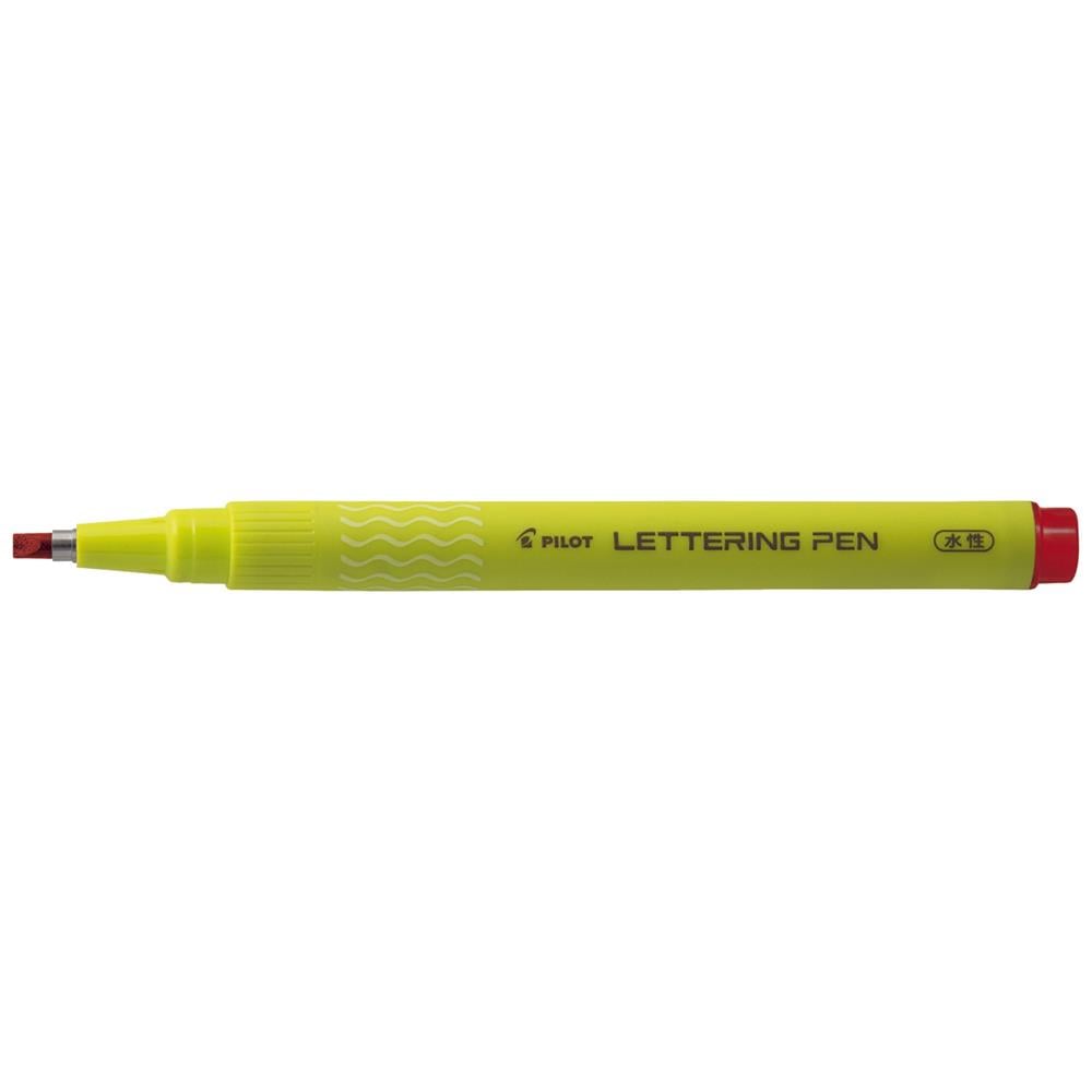 Pilot Lettering Pen Kırmızı 3.0 mm