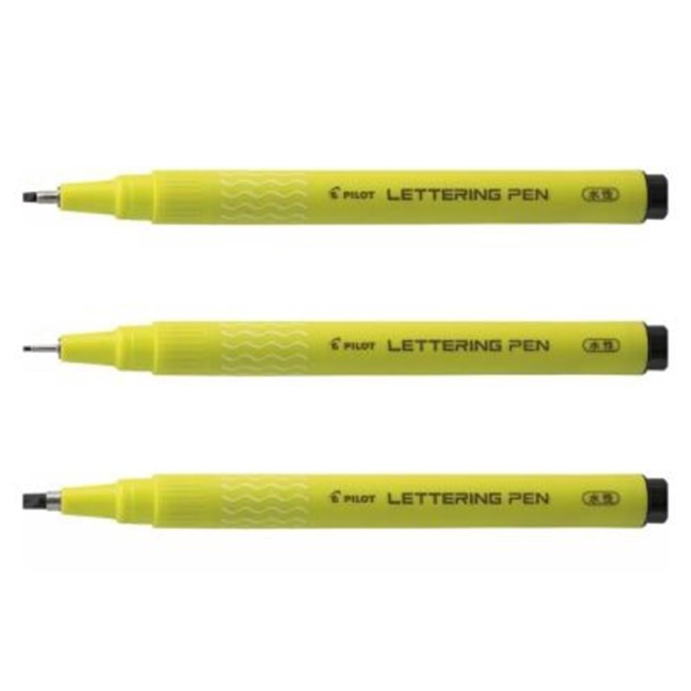 Pilot Lettering Pen Siyah 1.0 mm