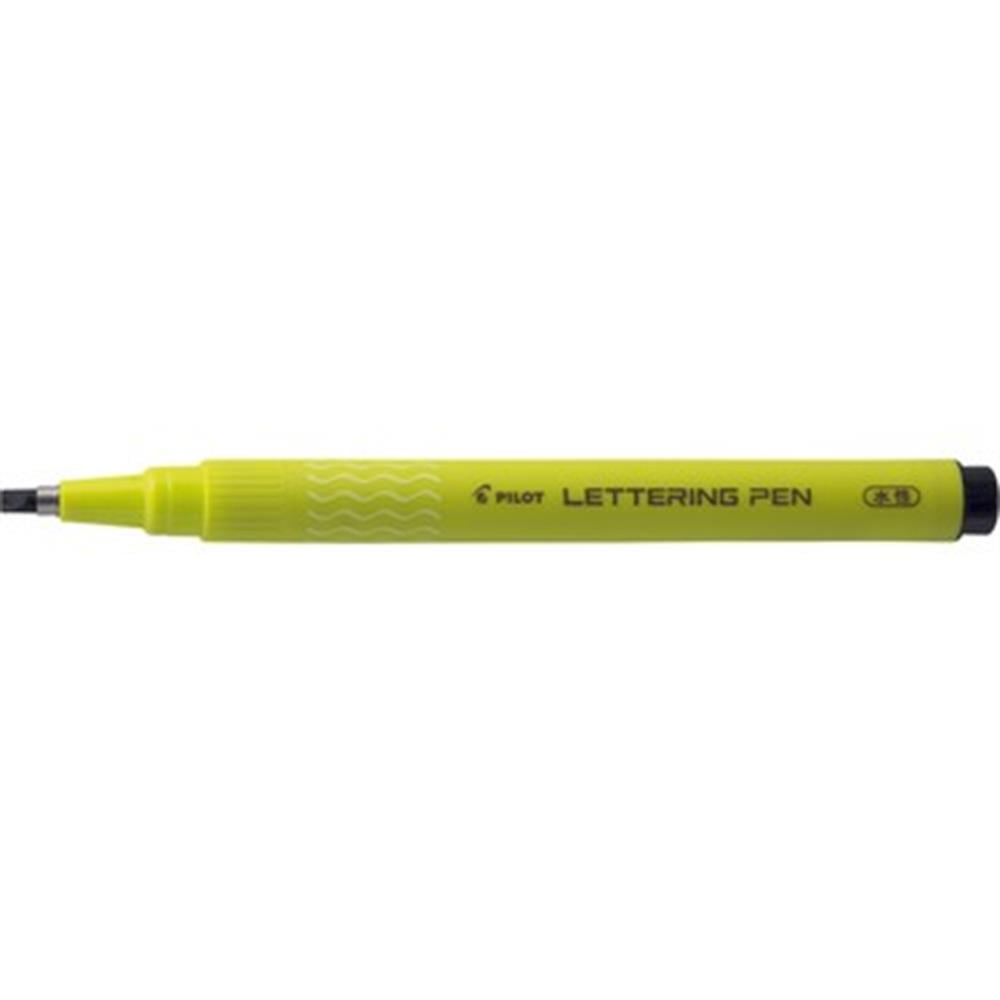 Pilot Lettering Pen Siyah 3.0 mm