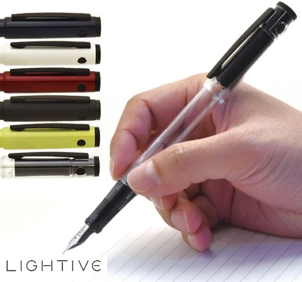 Pilot Lightive Mat Siyah Dolma Kalem F Uç