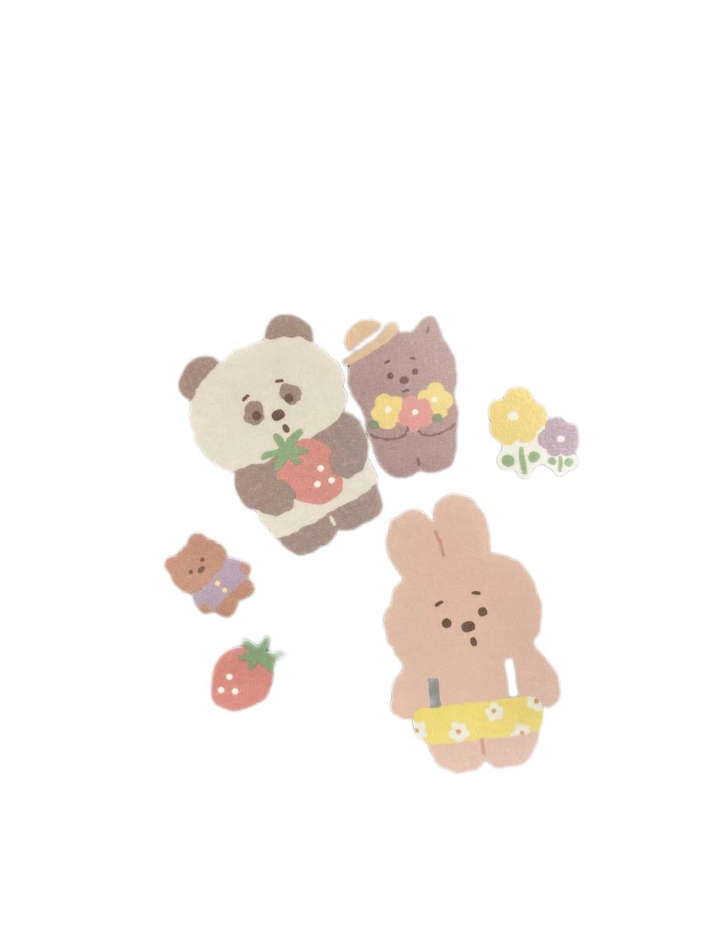 Poyacco Cute Animals Sticker Set -2