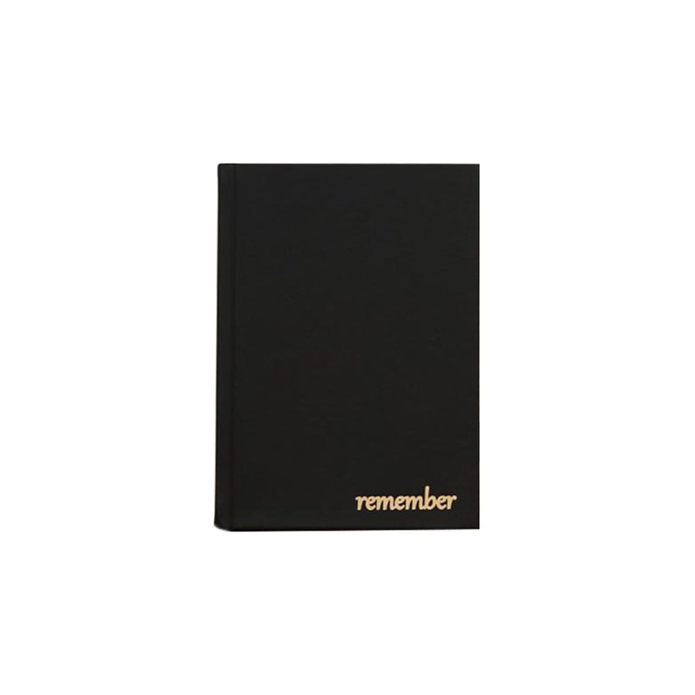 Remember Siyah Planner    Yıllık Tarihsiz Ajanda