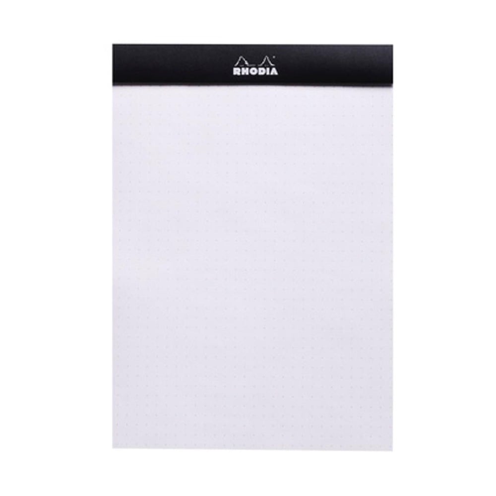 Rhodia No:16 A5 Noktalı Siyah Zımbalı Bloknot Defter