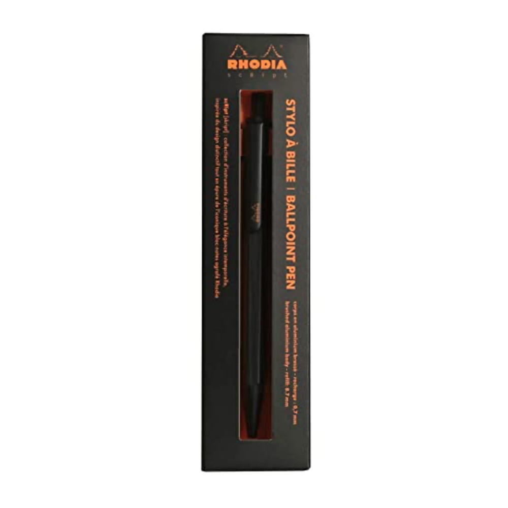 Rhodia ScRipt Tükenmez Kalem Limited Edition Siyah