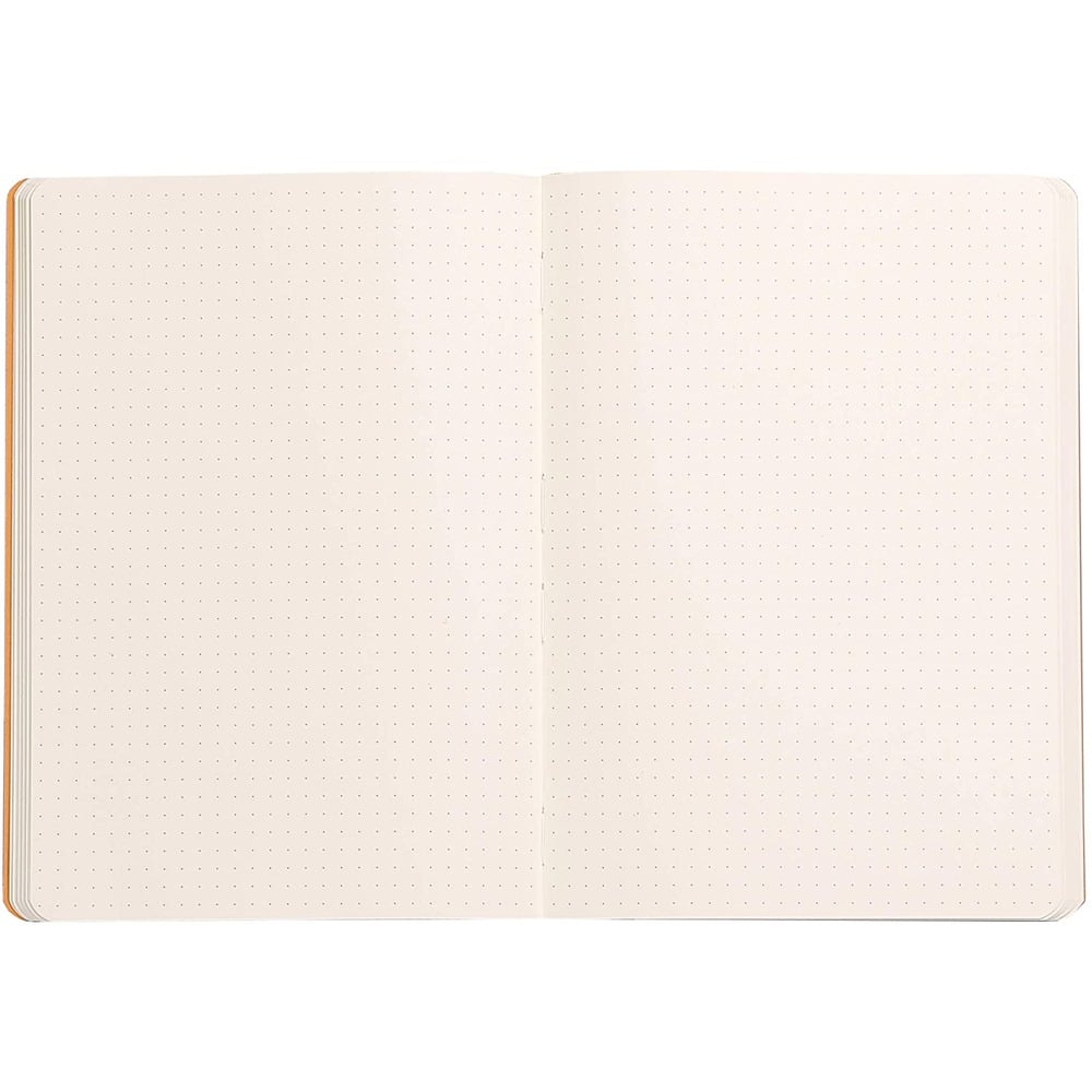 Rhodia Softcover Deri Kapak A6 Dot (Noktalı) Defter Kahve ( Chocolate )