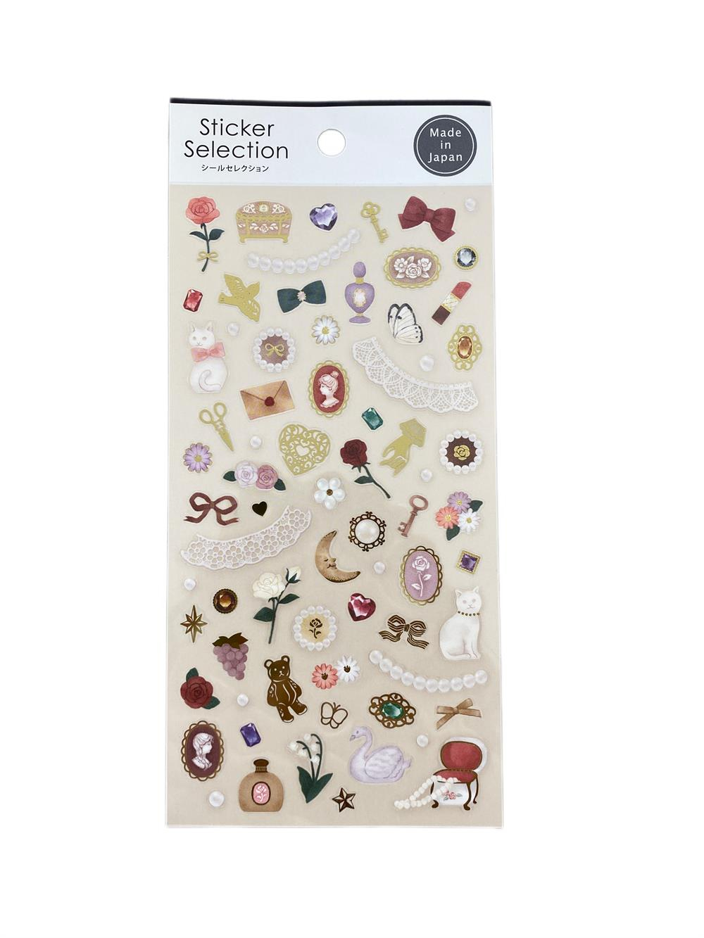 Romantic Rose Sticker Set 