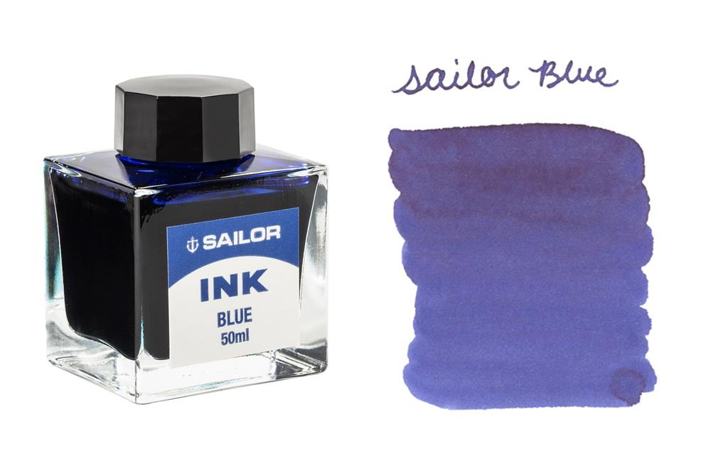 Sailor Basic Şişe Mürekkep 50 ml Mavi