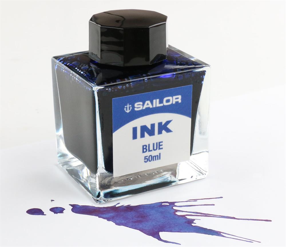 Sailor Basic Şişe Mürekkep 50 ml Mavi