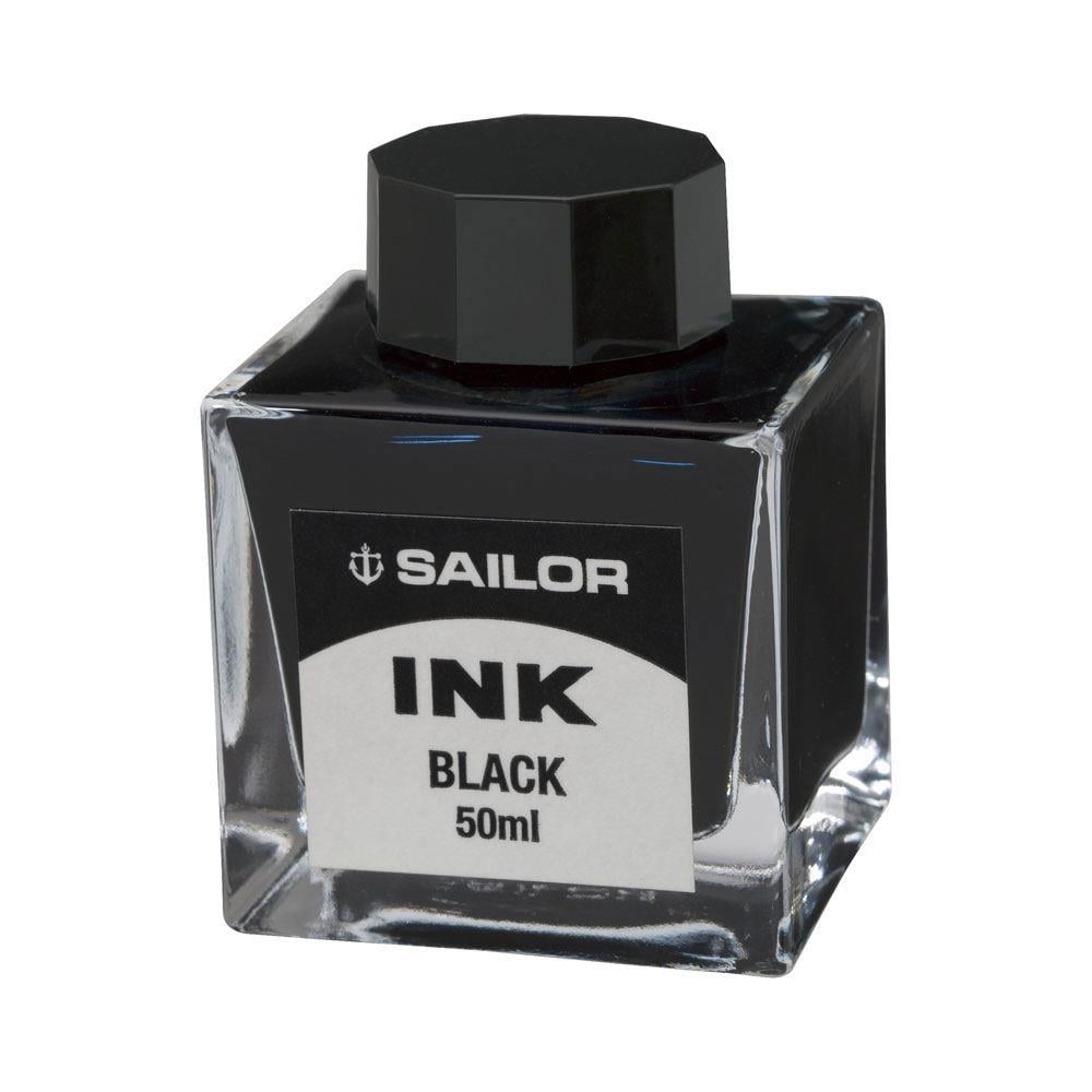 Sailor Basic Şişe Mürekkep 50 ml Siyah