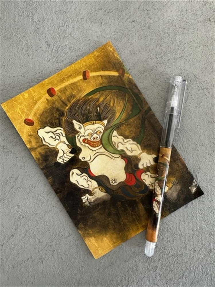Sailor Ukiyo-e Tükenmez Kalem ve Kartpostal Hediye Seti 