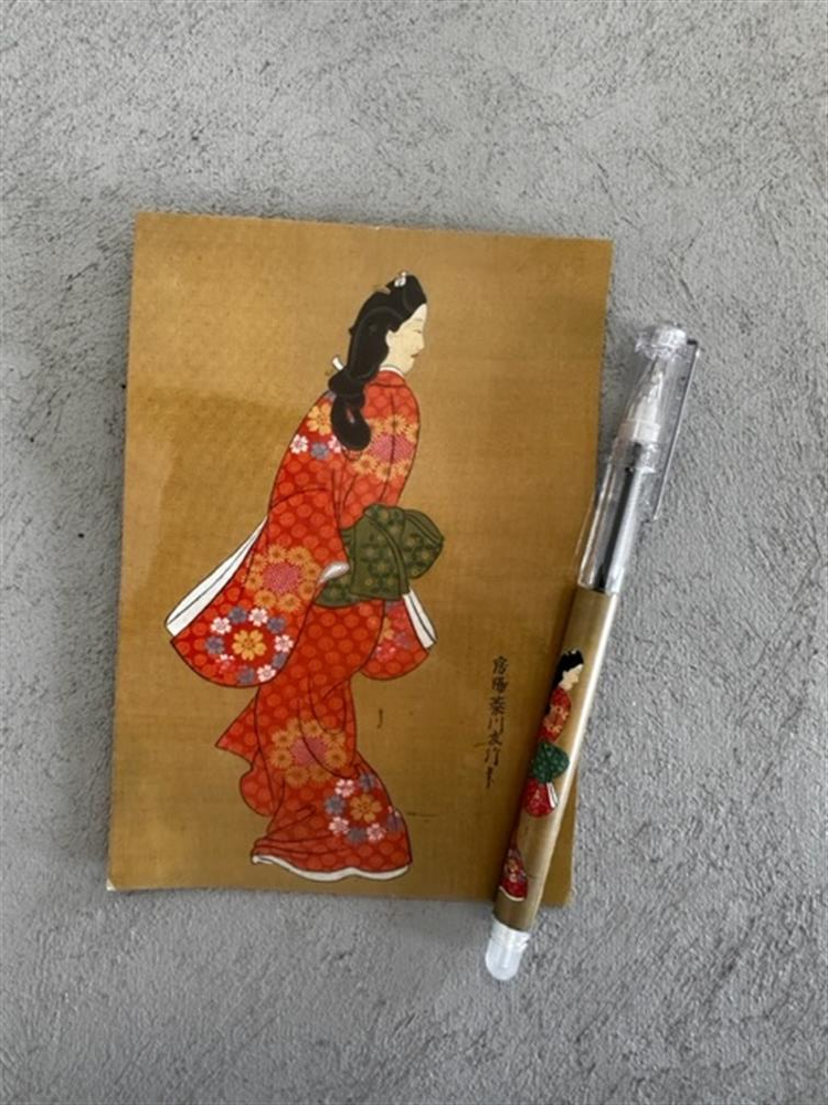 Sailor Ukiyo-e Tükenmez Kalem ve Kartpostal Hediye Seti 